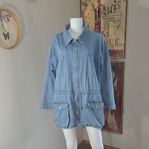 Vintage 90s Denim Jacket by Venezia Jeans